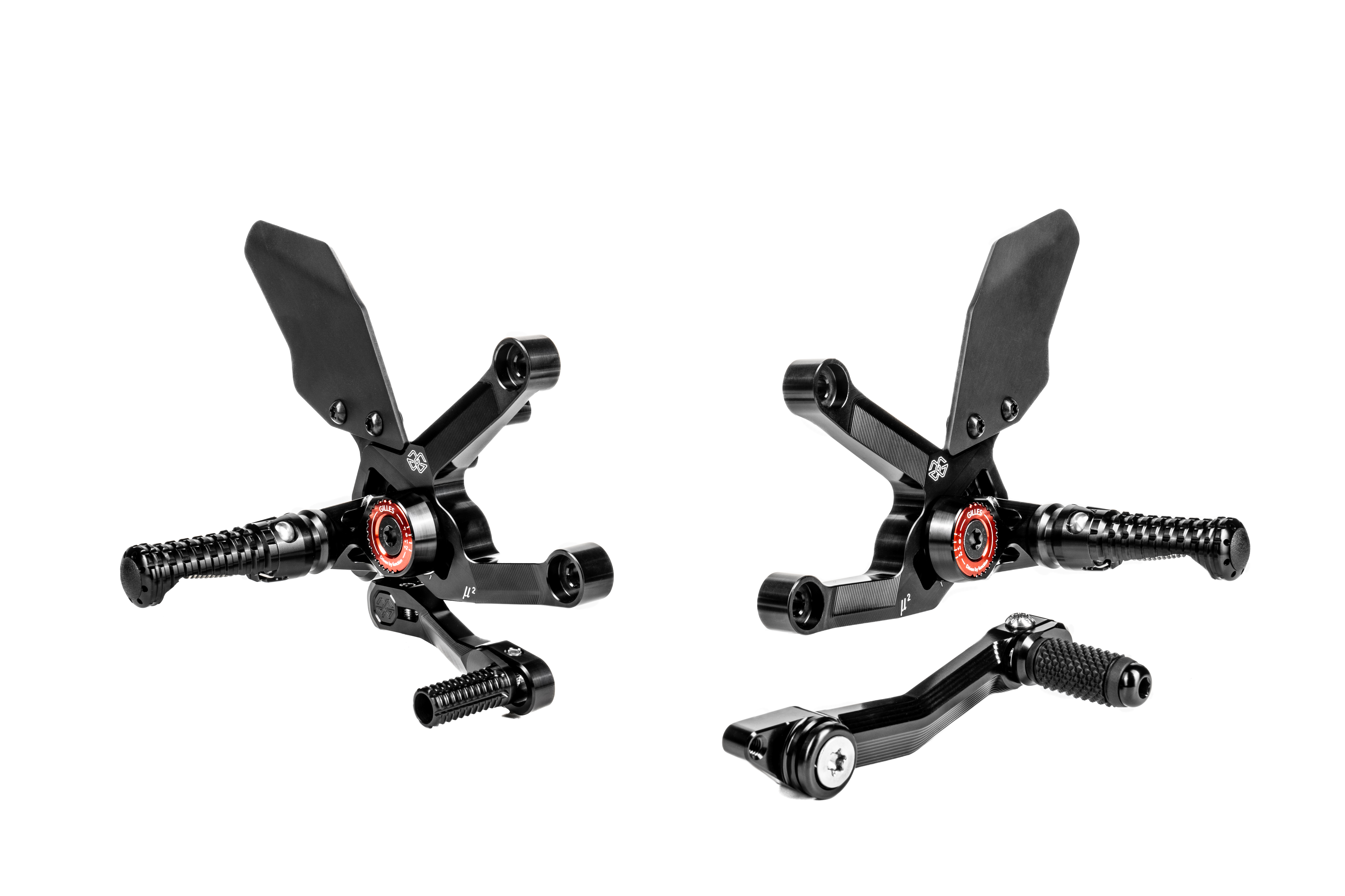 Gilles MUE2 Rearsets for the Triumph Speed Triple 1200 RR / RS (2021+) Gilles MUE2 Rearsets for the Triumph Speed Triple 1200 RR / RS (2021+)